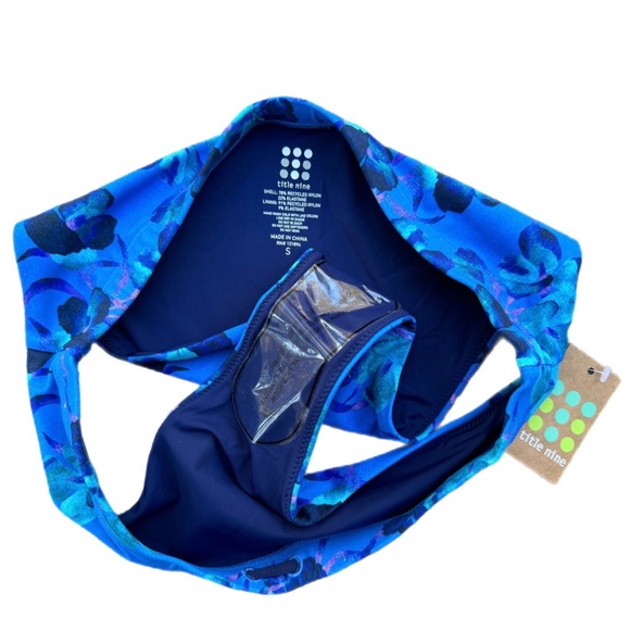 Title Nine Small Genie Bikini Bottom Chili Blossom Athletic Swim Bottom - Picture 3 of 8